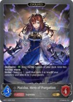 SHADOWVERSE EVOLVE - BP07-109EN Maisha, Hero of Purgation (Evolved) G