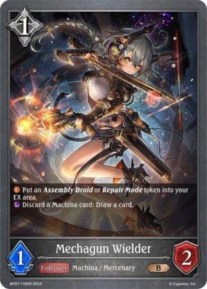 SHADOWVERSE EVOLVE - BP07-116EN Mechagun Wielder B