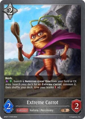 SHADOWVERSE EVOLVE - BP07-117EN Extreme Carrot B