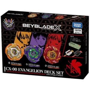 TAKARA TOMY - Beyblade X - CX-00 Evangelion Deck Set [w/ Ban Kee Sticker]