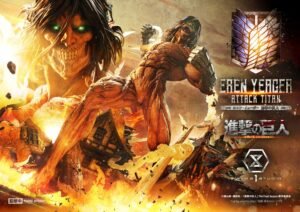 PRIME 1 STUDIO – Ultimate Diorama Masterline – Eren Yeager (Attack Titan) [Regular Version] (Attack on Titan)
