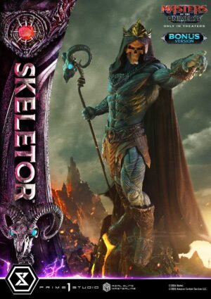 PRIME 1 STUDIO - Real Elite Masterline - Skeletor 1/3 Scale [Bonus Version] (Masters of the Universe)