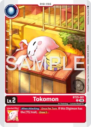 DCG - BT25-001 Tokomon C