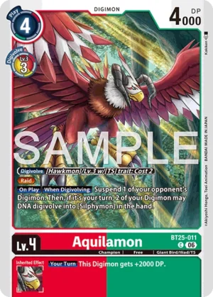 DCG - BT25-011 Aquilamon C