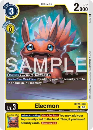 DCG - BT25-030 Elecmon C
