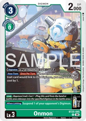 DCG - BT25-045 Onmon U