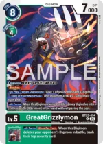 DCG - BT25-054 GreatGrizzlymon R (EN)