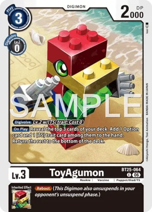 DCG - BT25-064 ToyAgumon C (EN)