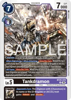 DCG - BT25-074 Tankdramon R