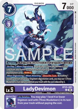 DCG - BT25-083 LadyDevimon C