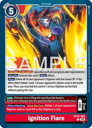 DCG - BT25-093 Ignition Flare U