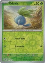 Pokemon TCG - Scarlet & Violet: Obsidian Flames - 001/197 Common Reverse Holo - Oddish
