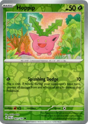 Pokemon TCG - Scarlet & Violet: Paldea Evolved - 001/193 Common Reverse Holo - Hoppip