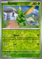 Pokemon TCG - Scarlet & Violet: Obsidian Flames - 004/197 Common Reverse Holo - Scyther
