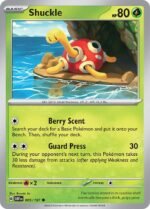 Pokemon TCG - Scarlet & Violet: Obsidian Flames - 005/197 Common - Shuckle