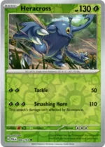 Pokemon TCG - Scarlet & Violet: Paldea Evolved - 006/193 Uncommon Reverse Holo - Heracross