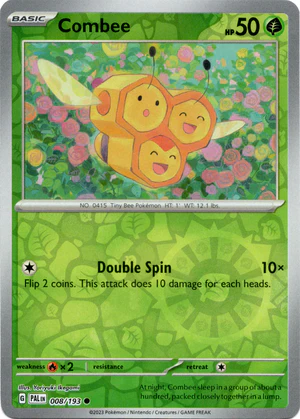 Pokemon TCG - Scarlet & Violet: Paldea Evolved - 008/193 Common Reverse Holo - Combee