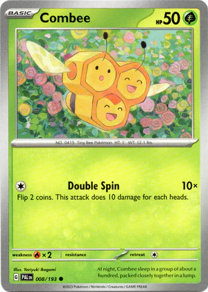 Pokemon TCG - Scarlet & Violet: Paldea Evolved - 008/193 Common - Combee