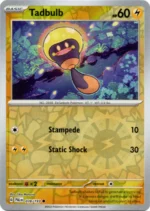 Pokemon TCG - Scarlet & Violet: Paldea Evolved - 078/193 Common Reverse Holo - Tadbulb