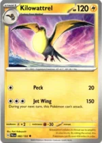 Pokemon TCG - Scarlet & Violet: Paldea Evolved - 082/193 Uncommon - Kilowattrel