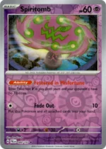 Pokemon TCG - Scarlet & Violet: Paldea Evolved - 089/193 Reverse Holo Rare - Spiritomb