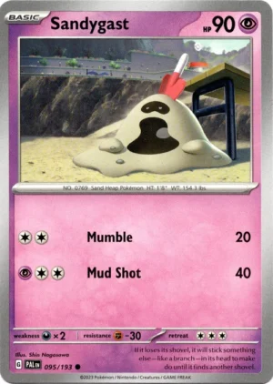 Pokemon TCG - Scarlet & Violet: Paldea Evolved - 095/193 Common - Sandygust