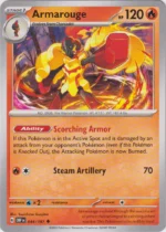 Pokemon TCG - Scarlet & Violet: Obsidian Flames - 044/197 Uncommon - Armarouge