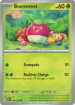 Pokemon TCG - Scarlet & Violet: Obsidian Flames - 016/197 Common  - Bounsweet