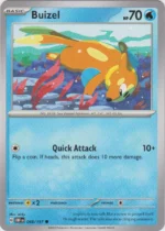 Pokemon TCG - Scarlet & Violet: Obsidian Flames - 048/197 Common - Buizel