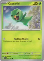 Pokemon TCG - Scarlet & Violet: Obsidian Flames - 023/197 Common - Capsakid