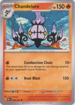 Pokemon TCG - Scarlet & Violet: Obsidian Flames - 038/197 Uncommon - Chandelure