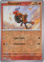 Pokemon TCG - Scarlet & Violet: Obsidian Flames - 043/197 Common Reverse Holo - Charcadet