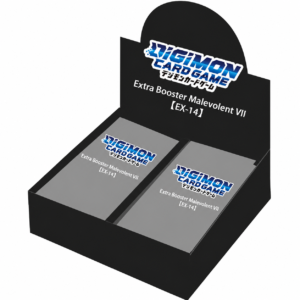 BANDAI - Digimon Card Game - [EX-14]  Extra Booster Malevolent VII Box (English)