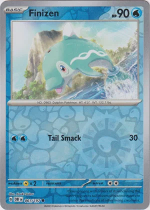 Pokemon TCG - Scarlet & Violet: Obsidian Flames - 061/197 Common Reverse Holo - Finizen