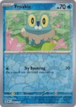 Pokemon TCG - Scarlet & Violet: Obsidian Flames - 056/197 Common Reverse Holo - Froakie