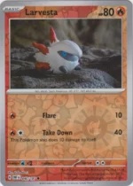 Pokemon TCG - Scarlet & Violet: Obsidian Flames - 040/197 Common Reverse Holo - Larvesta