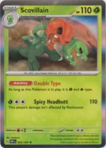 Pokemon TCG - Scarlet & Violet: Obsidian Flames - 025/197 Rare Holo - Scovillain