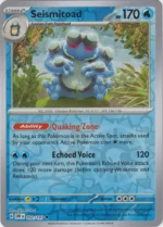 Pokemon TCG - Scarlet & Violet: Obsidian Flames - 052/197 Uncommon Reverse Holo - Seismitoad