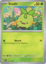 Pokemon TCG - Scarlet & Violet: Obsidian Flames - 019/197 Common - Smoliv