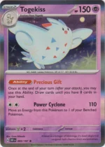 Pokemon TCG - Scarlet & Violet: Obsidian Flames - 085/197 Rare Holo - Togekiss