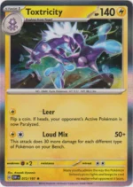 Pokemon TCG - Scarlet & Violet: Obsidian Flames - 072/197 Rare Holo - Toxtricity