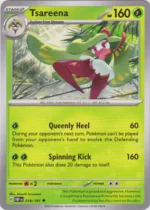 Pokemon TCG - Scarlet & Violet: Obsidian Flames - 018/197 Uncommon - Tsareena