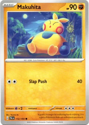 Pokemon TCG - Scarlet & Violet: Paldea Evolved - 112/193 Common - Makuhita
