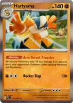 Pokemon TCG - Scarlet & Violet: Paldea Evolved - 113/193 Holo Rare - Hariyama
