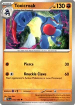Pokemon TCG - Scarlet & Violet: Paldea Evolved - 115/193 Uncommon - Toxicroak