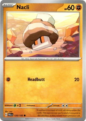 Pokemon TCG - Scarlet & Violet: Paldea Evolved - 120/193 Common - Nacli