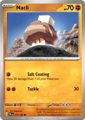 Pokemon TCG - Scarlet & Violet: Paldea Evolved - 121/193 Common - Nacli