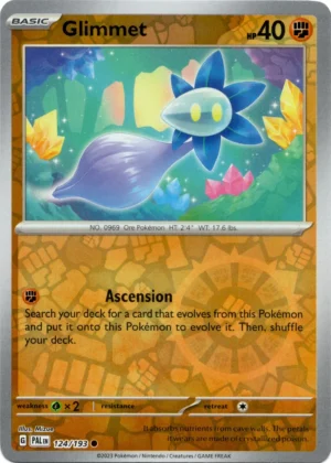 Pokemon TCG - Scarlet & Violet: Paldea Evolved - 124/193 Common Reverse Holo - Glimmet