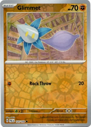 Pokemon TCG - Scarlet & Violet: Paldea Evolved - 125/193 Common Reverse Holo - Glimmet