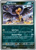 Pokemon TCG - Scarlet & Violet: Paldea Evolved - 131/193 Common Reverse Holo - Murkrow